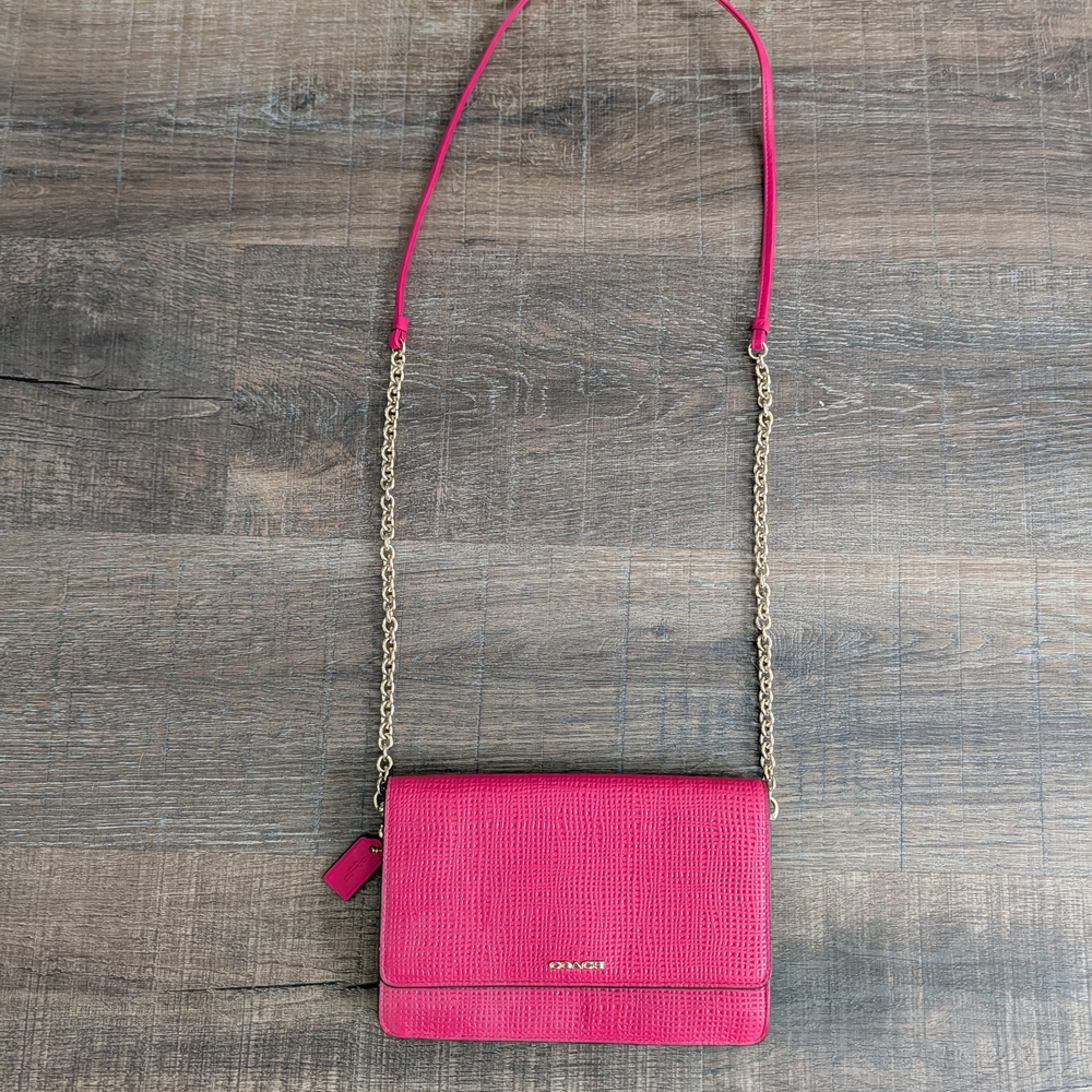 Coach Pink Crossbody